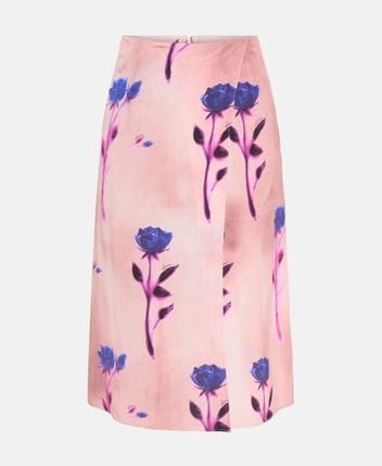 Silk skirt