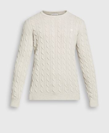Wool-blend pullover