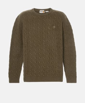 Wool-blend pullover