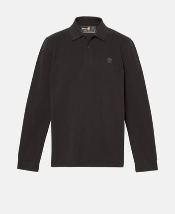 Long-sleeved polo shirt