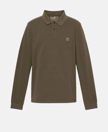 Long-sleeved polo shirt