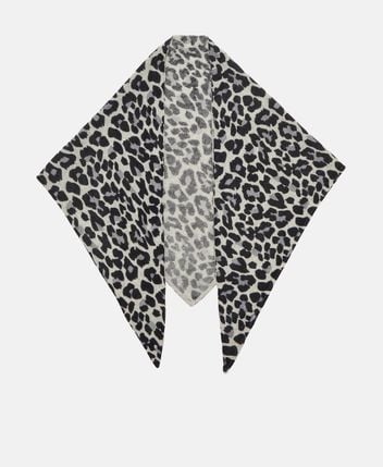 Cashmere square scarf