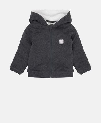 Hooded sweat jacket