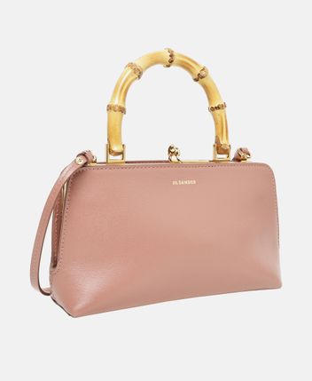 Leather cross body bag