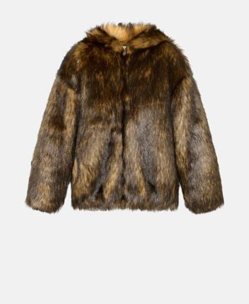 Faux fur jacket