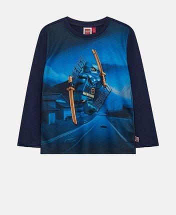 Long-sleeved top