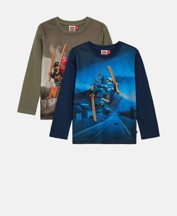Long-sleeved top, pack of 2