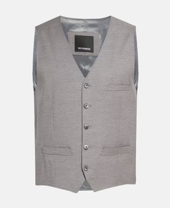 Wool-blend waistcoat