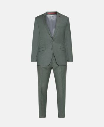 Wool-blend suit