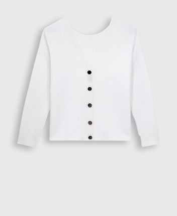 Wool-blend pullover