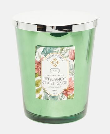 Scented candle Bergamot clary sage