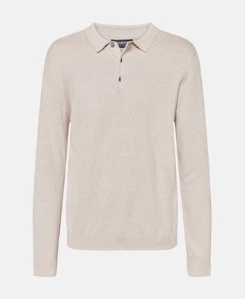 Long-sleeved polo shirt