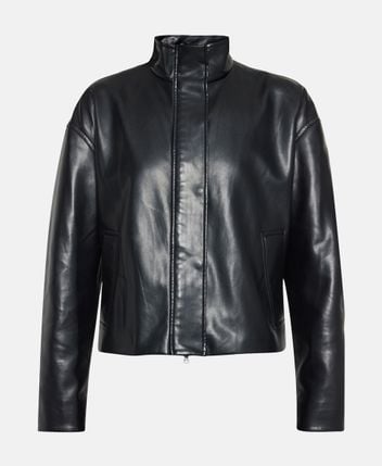Leather-look jacket