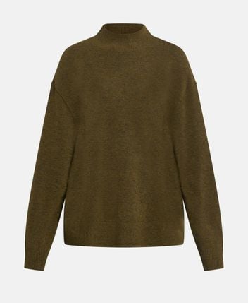 Wool-blend pullover