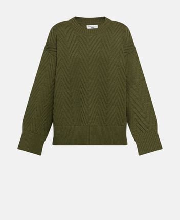 Wool-blend pullover