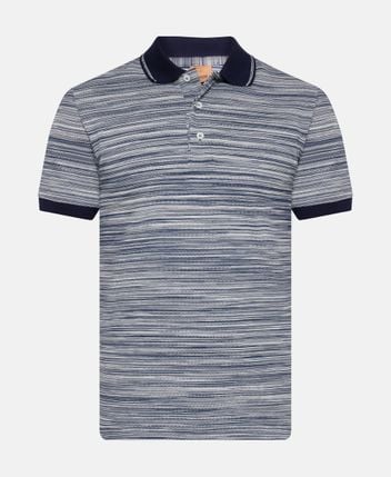 Knitted polo shirt