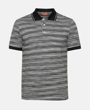 Knitted polo shirt