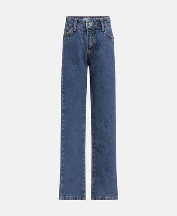Straight-leg jeans