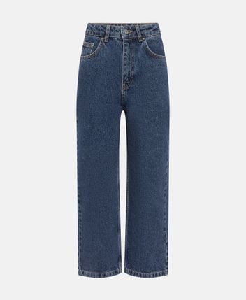 Straight-leg jeans