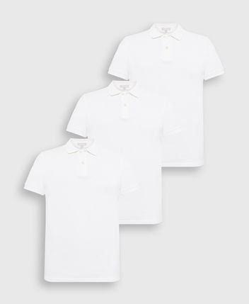 Polo shirts, pack of 3