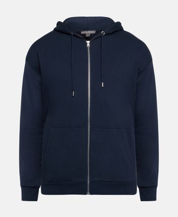 Hooded sweat jacket