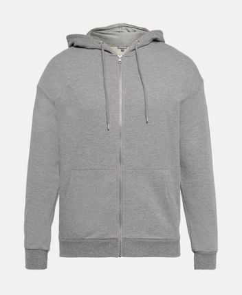 Hooded sweat jacket