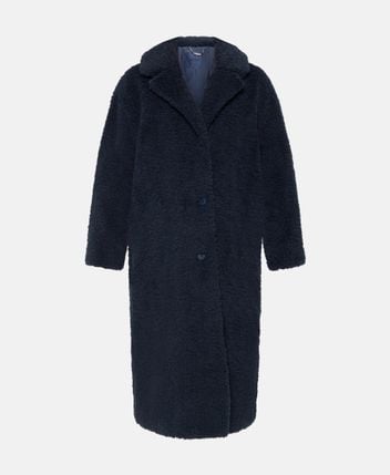 Faux fur coat