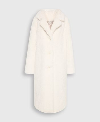Faux fur coat