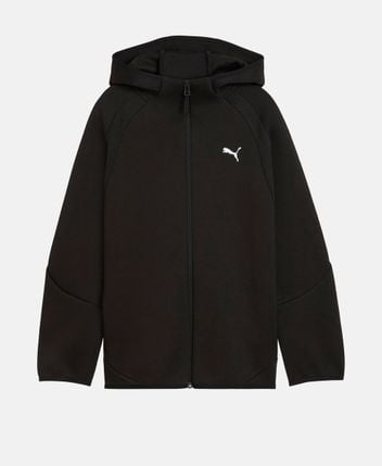 Hooded sweat jacket