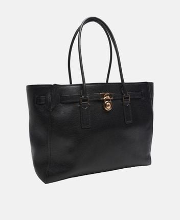 Leather shopper
