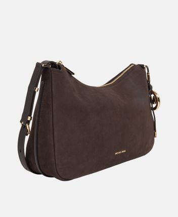 Leather shoulder bag