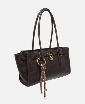 Leather shoulder bag Hamilton Moderne