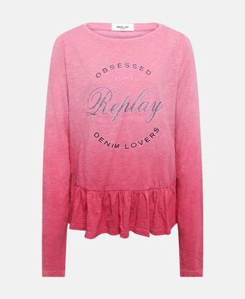 Long-sleeved top