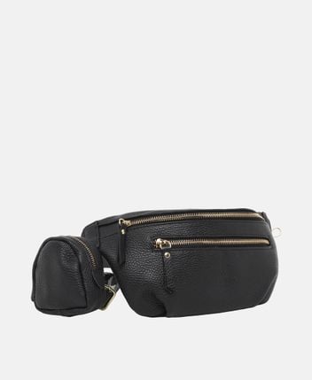 Leather bum bag