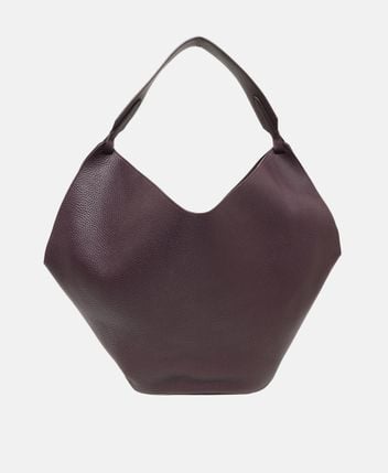Leather shopper