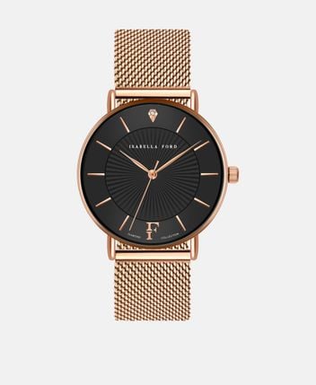 Watch with diamond