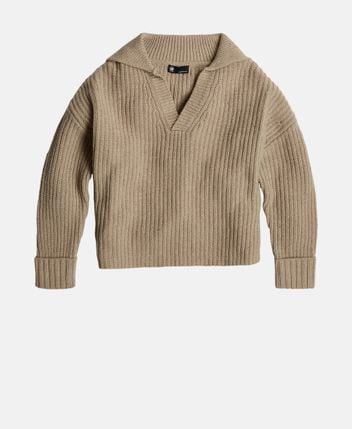 Knitted polo shirt