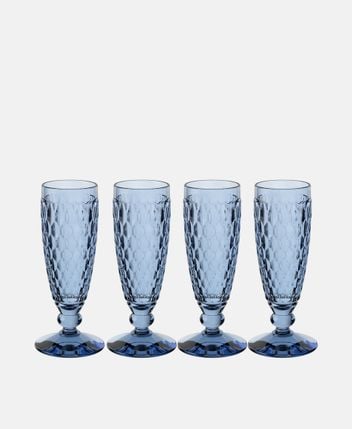 Champagne glasses, set of 4