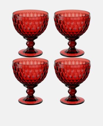 Champagne glasses, set of 4