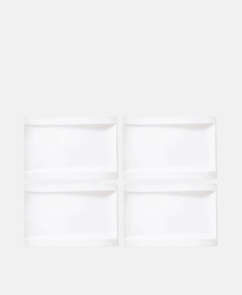 Serving plate, set of 4