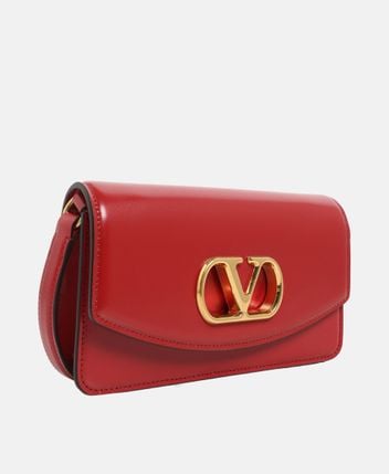 Leather cross body bag