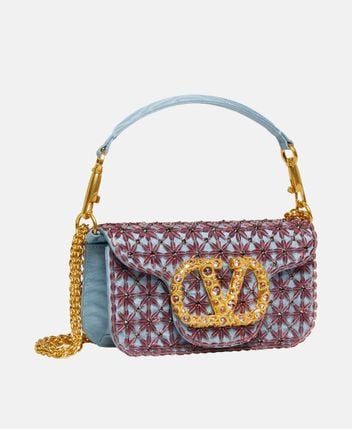 Leather shoulder bag