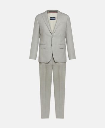 Wool-blend suit