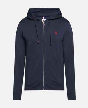Hooded sweat jacket