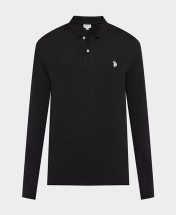 Long-sleeved polo shirt