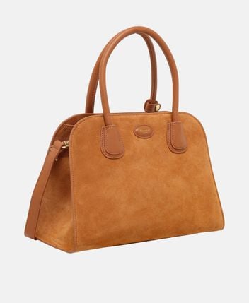Leather handbag Bernie