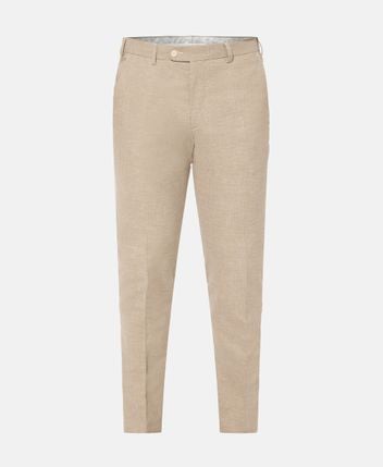 Linen-blend trousers Sergio