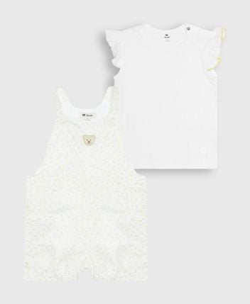 Dungarees with shirt