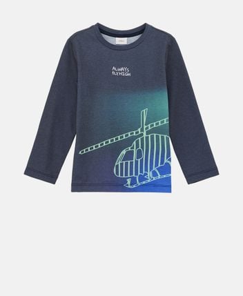 Long-sleeved top