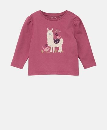 Long-sleeved top
